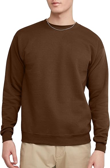Men's Fleece Sweatshirt Army Brown